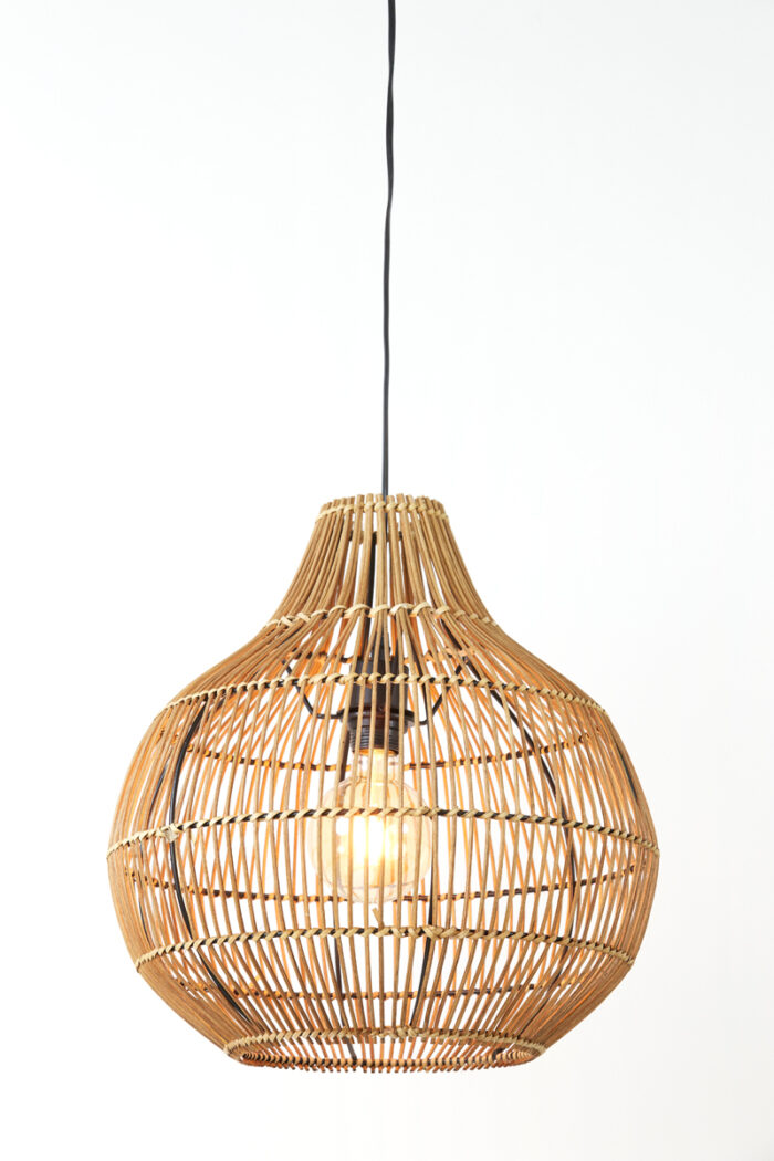Hanglamp Pacino - Rotan Donkerbruin - Ã˜40x41,5cm - Afbeelding 2