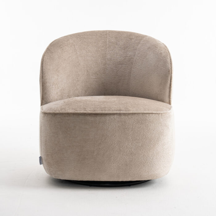 Sammy Draaifauteuil Stof Loris #05 Beige - Afbeelding 2