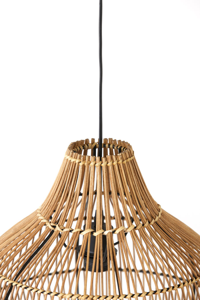 Hanglamp Pacino - Rotan Donkerbruin - Ã˜40x41,5cm - Afbeelding 6