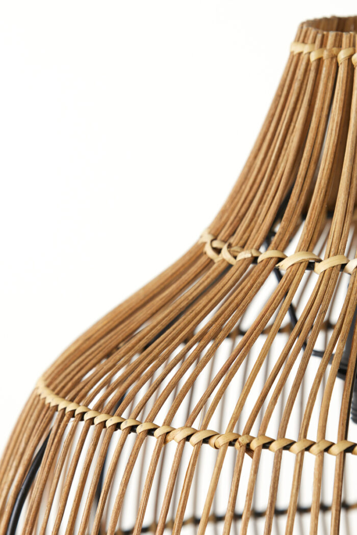 Hanglamp Pacino - Rotan Donkerbruin - Ã˜40x41,5cm - Afbeelding 7