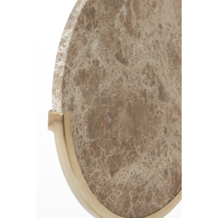 Ornament op voet 35x10x51,5 cm MORENO marmer bruin - Afbeelding 9