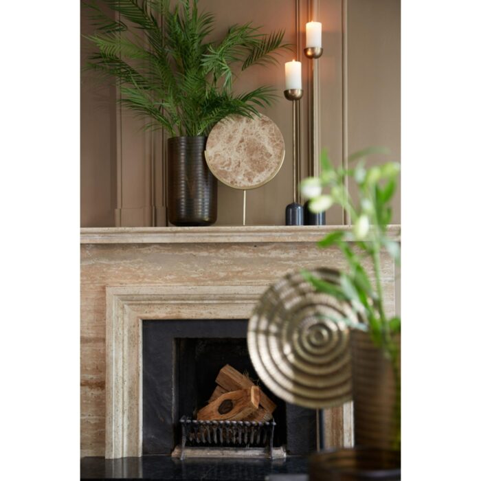 Ornament op voet 35x10x51,5 cm MORENO marmer bruin - Afbeelding 10