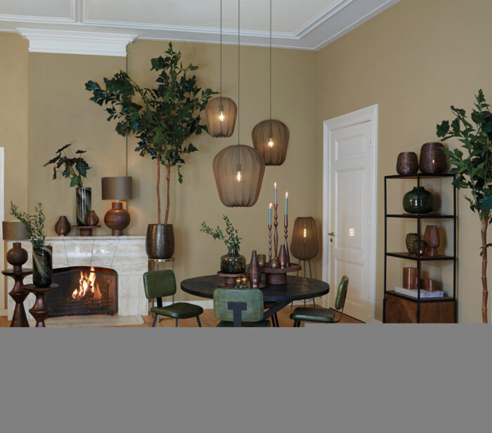 Hanglamp Plumeria - Donkergroen - Ã˜50cm - Afbeelding 7
