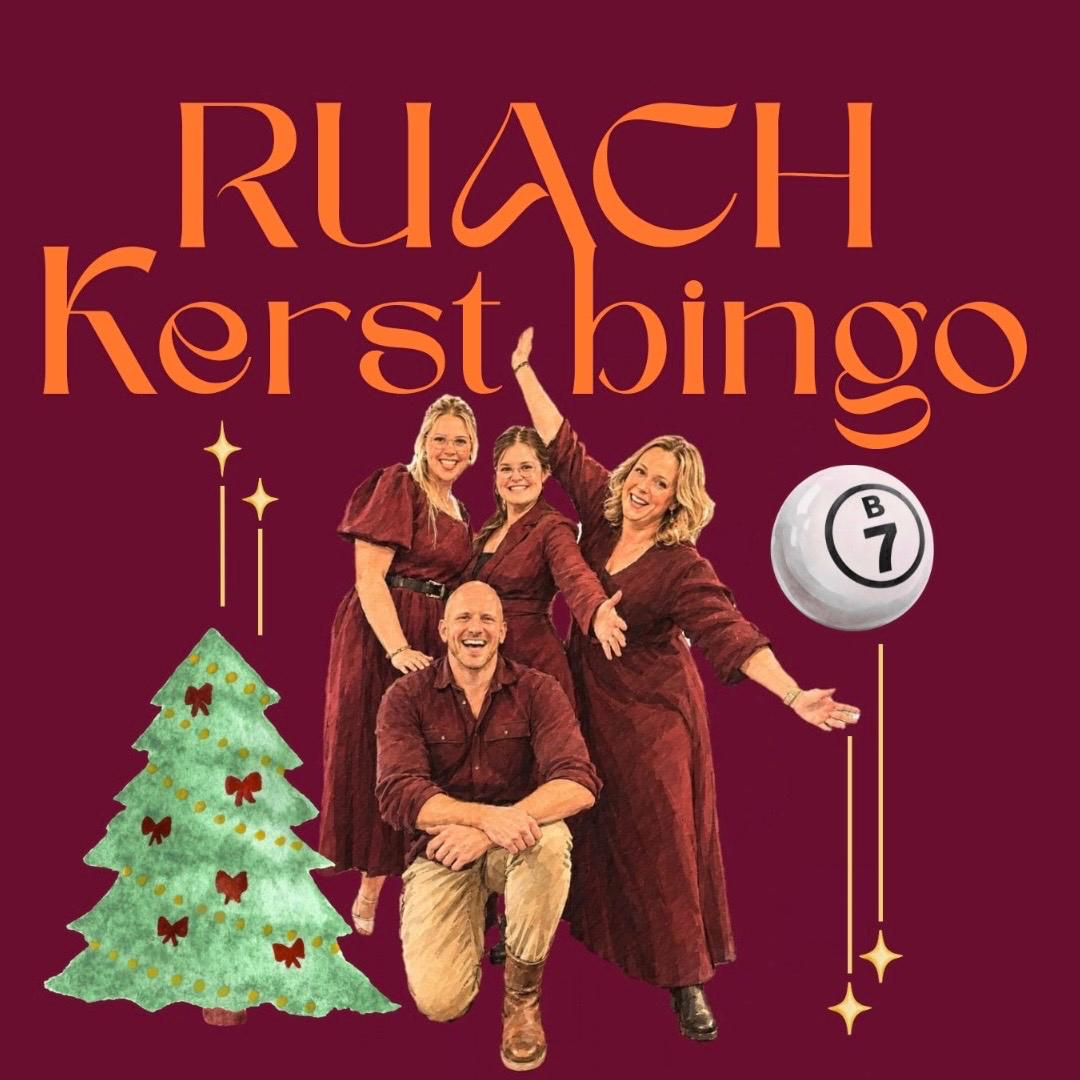 Ruach kerstbingo vrijdagavond 27 november